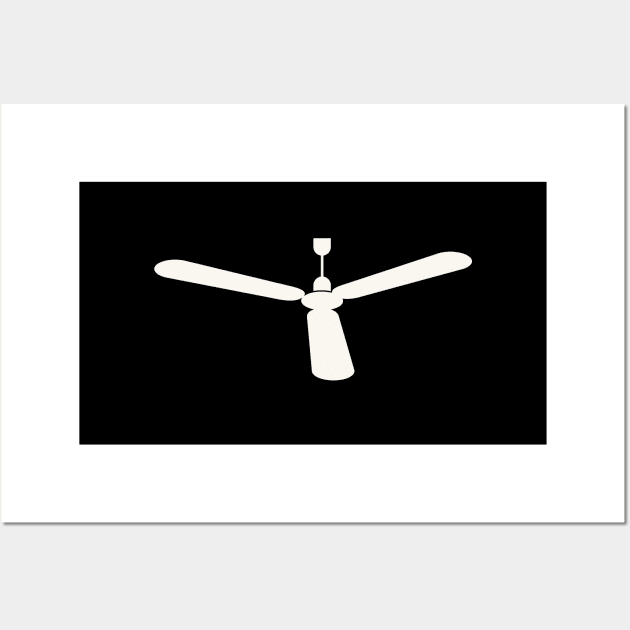 White fan Wall Art by Madhur